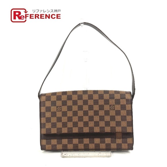 Louis Vuitton Tribeca Flap Brown Damier Long Canvas Bag Ebene Shoulder - Picture 1 of 9